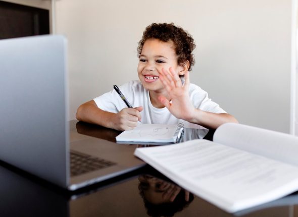 boy-studying-online-classroom-through-e-learning-course_53876-97225