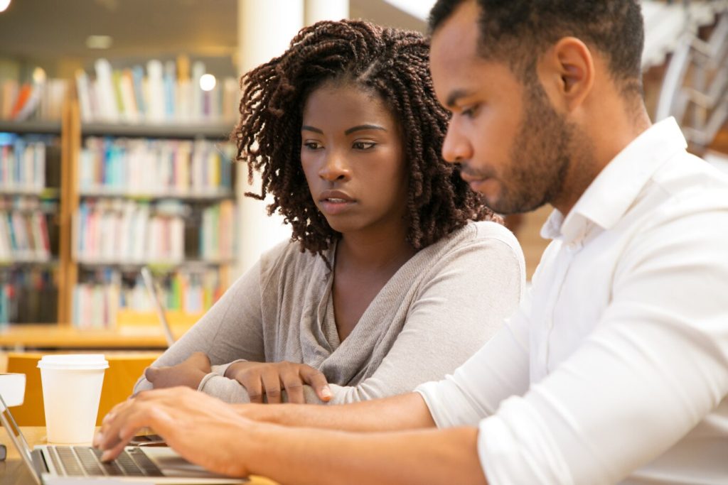 High school learner studying with private Grade 12 subject tutor
